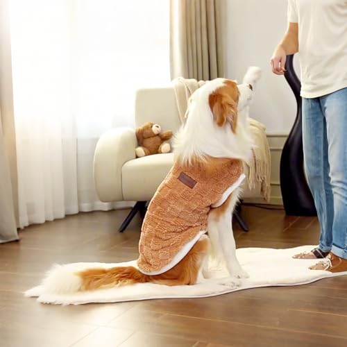 Fleece Hundepullover Hunde,Hundepulli für Katzen,Chihuahua Katzenbekleidung,Klamotten für Hunde Katzen,Hundemantel für Haustier,Warme Hundeweste Katzenpullover,Weich Wintermäntel mit D-Ring, M 2.5-4KG