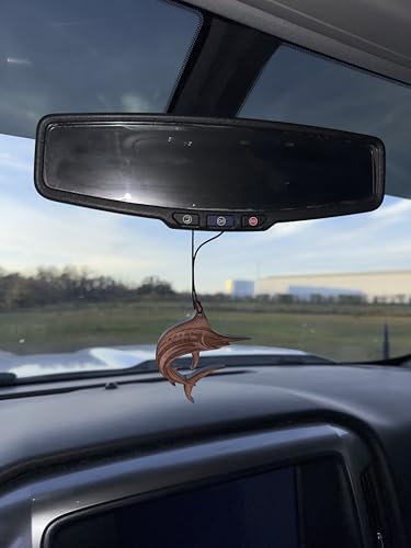 Image of Freedom Hanger - Sailfish Car Air Freshener -All Natural Wood Air Freshener - Car Odor Eliminator - Made in USA- Chemical Free