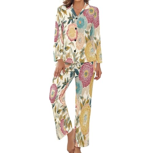 Ensembles de pyjama femme deux pièces nightwear et tenue détente chic