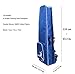 LEONARK Fencing Bag for Epee Saber and Foil - Portable Backpack for Fencing Sword Suit and Mask - Storage Bag for Both Adult and Child Fencers (Blue A)
