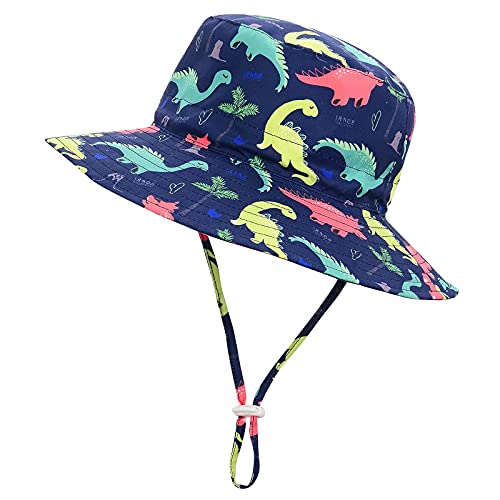 Chapéus para bebês e meninas, chapéu de verão para meninos, aba larga, proteção solar, chapéu de pra