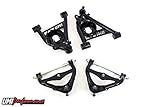 UMI Performance 303133-B GM G-Body Upper and Lower Front Control Arm Kit No Upper Ball Joint - BLK