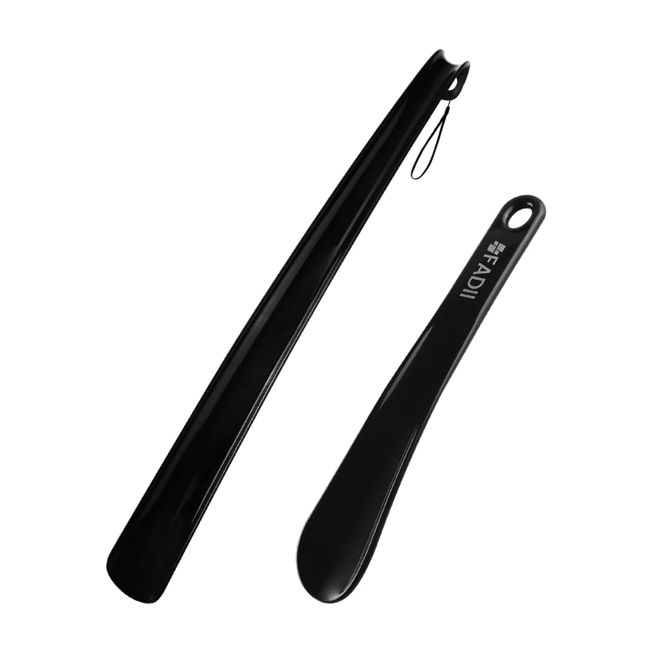 Shoe Horn Long Handled 45cm+22cm Long Shoe Horn-Plastic Shoehorn For Men, Women With Comfort Grip Long Shoe Horns-Flexible Extra Long Shoe Horn For Elderly- Pack of 2 Shoe Spoon