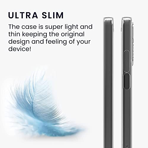 Image of NISHTECH for Redmi Note 11 Pro 5G, Redmi Note 11 Pro Plus 5G Premium Transparent Hybrid Soft Slim Dust Proof Back Case Cover Silicone with Camera Protection