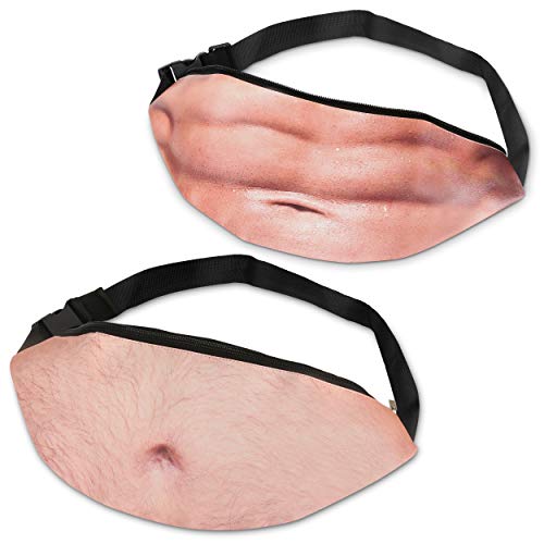 ETCBUYS Sac Banane Taille Pack Unisexe Gag Voyage Cartable Pack Ceinture Réglable Unique Idée Cadeau