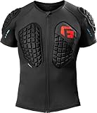 G-Form Camisa MX360 Impact Shirt Body Protection BMX MTB Downhill Motocross (S), Negro, One Size-S Unisex Adulto