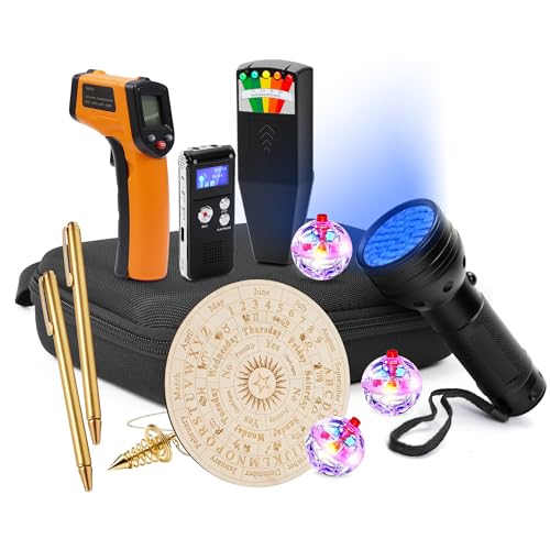 Kit profesional de 12 piezas para caza de fantasmas miniatura 1