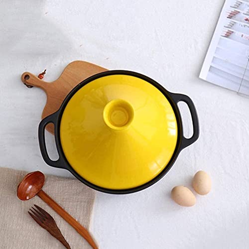 Cosy Trendy Ceramic Moroccan Tagine Pot Lead Free Ceramic Tagine Pot For 2-4 People Different Cooking Styles 22.5.27 #TOP1