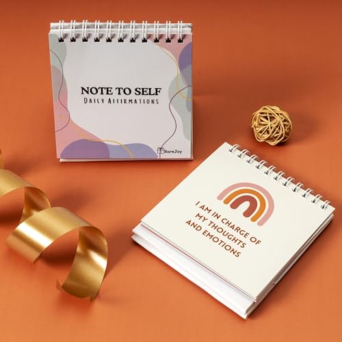 Image of Rarejoy Combo of Daily Affirmation Cards, A Beautiful Mug and a Cute Best Wishesh Greeting Card, Self-Gift, Birthday, Women's Day, Valentine and Farewell, Thoughtful Gift for Men and Women