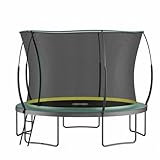 Outdoor Trampolin 366cm Trampolin Kinder Ab 3 Jahre Elastische Seile Mit Sicherheitsnetz Wasserabweisend Trampolin Outdoor Kinder FüR Kinder Und Erwachsene