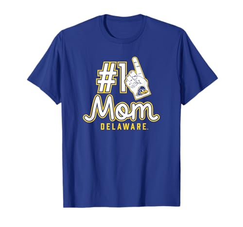 University of Delaware Blue Hens #1 Mom T-Shirt