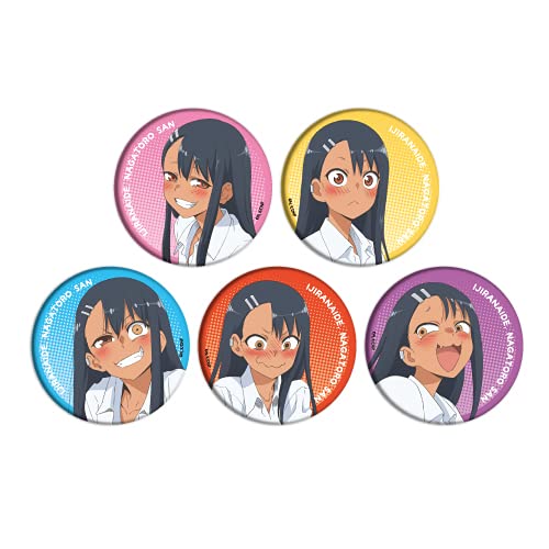 Amazon.co.jp: イジらないで、長瀞さん 01 缶バッジ 5個入BOX : おもちゃ