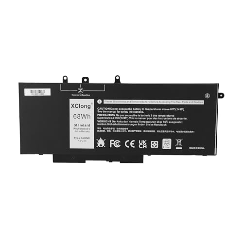 Batterie GJKNX pour Dell Latitude 5480 5580 et Precision 15 3520 de 68Wh