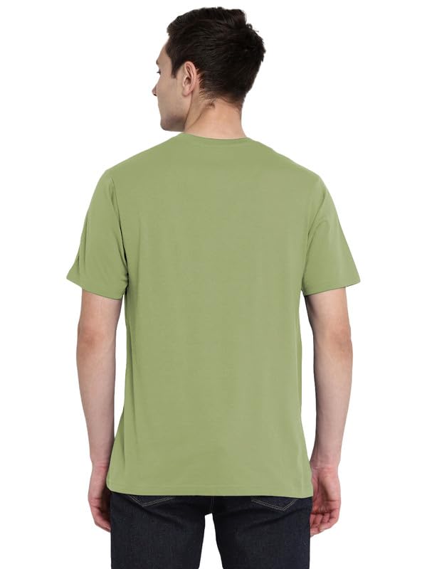 Image of Aventura Outfitters Men's V Neck 100% Cotton Regular Fit T-Shirt (Pack of 4)