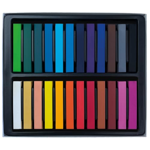 Miniatura 2 de Manley soft pastels 24 piezas | Pasteles suaves de colores brillantes | Ideales para artistas y principiantes | Pasteles de calidad artística fáciles de mezclar y sombrear
