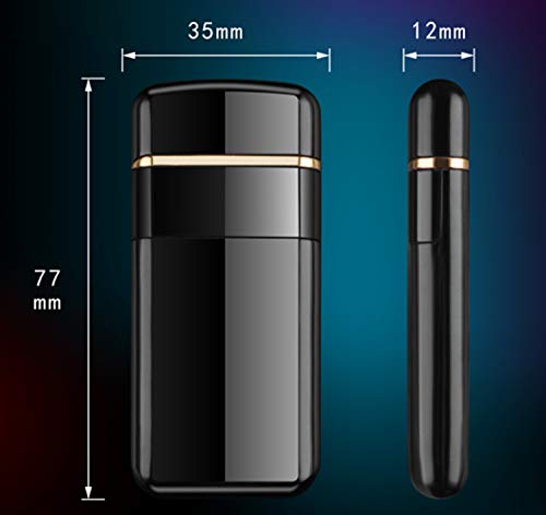 Encendedor eléctrico táctil con sensor de huella y arco doble miniatura 5