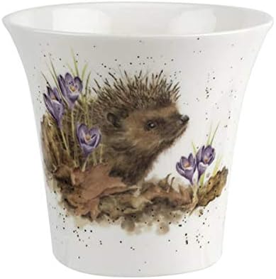 Wrendale Designs - 'New Beginnings' Herb Pot, White, 10cm