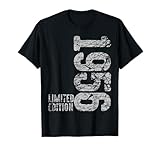 T-Shirt 69. Geburtstag Herren Damen 69 Jahre Deko