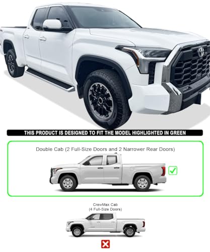 Estribos para Toyota Tundra 2022-2026 Doble Cabina miniatura 2
