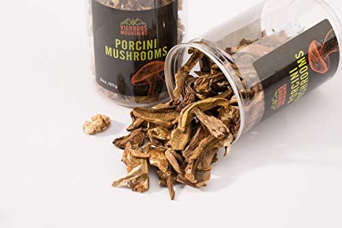 Vigorous Mountains Wild Dried Morel Mushrooms 1 Ounce And Vigorous Mountains Dried Porcini Mushrooms 3 Ounce #TOP6