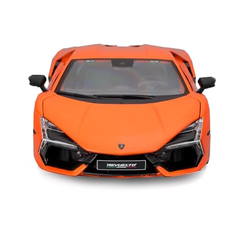 Bburago Lamborghini Revuelto - Realistic 1:24 Scale Model Car, Diecast Replica with Opening Doors, Officially Licensed by Lamborghini, Recommended Age 3+ Years