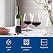 Villeroy & Boch - Rose Garden Rotweinglas Set 4-teilig 200 ml Klar, Spülmaschinenfest, Rotweinkelch, Geriffelte Weingläser, Rotwein Glas, Gläser Set für Wein, Aperol oder Aperitif, Kristallglas