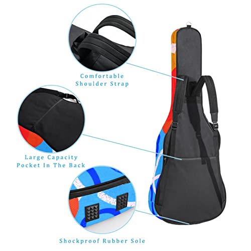 Housse de protection étanche pour guitare acoustique Graffiti Épaisseur 1 cm, Multicolore 01., 42.9×16.9×4.7 in… - Les Beatles, Paul McCartney, John Lennon, RIngo Starr, George Harrison Housse de protection étanche pour guitare acoustique Graffiti Épaisseur 1 cm, Multicolore 01., 42.9x16.9x4.7 in… – Image 4
