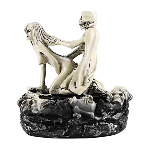 Qchomee Realistic Resin Skull Ornament Cover