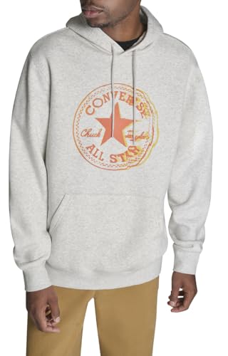 Image of Converse Men's Sportswear Sweatshirt, Grey, S