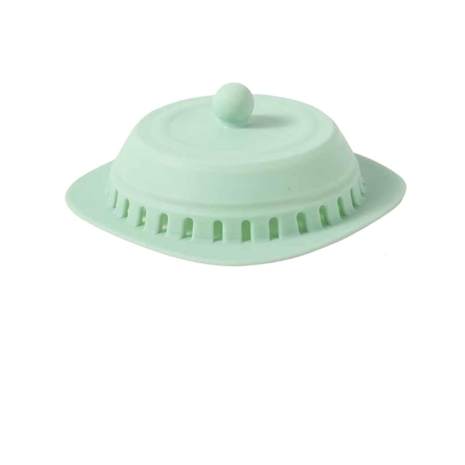 5 uds Cubierta de Drenaje Suelo Silicona colador alcantarillado antiobstrucción Tipo Prensa Filtro Fregadero Cocina para Bañera,Ducha