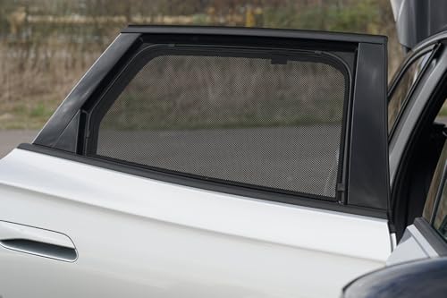 Satz Car Shades kompatibel mit Volkswagen ID.7 Tourer 2024- (6-teilig) Passgenaue Sonnenschutzblenden