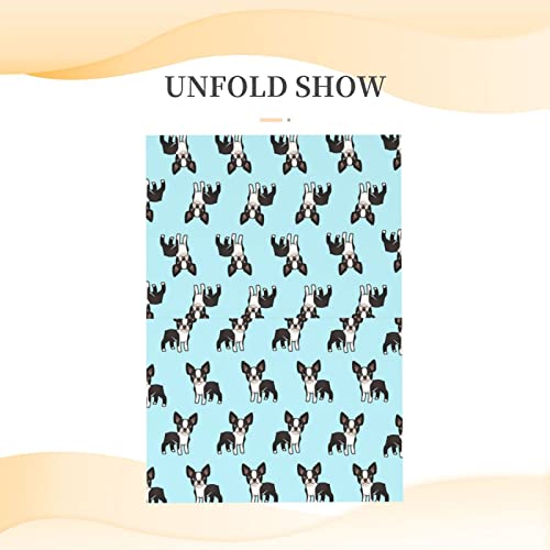 Allgobee Greeting Cards Cute-Boston-Terrier-Friend Envelope Blank Cards Cards For All Occasions,Birthday,Thank You,Wedding #TOP1
