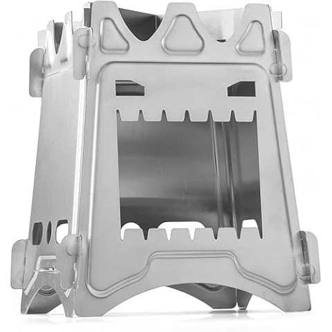 Portable Wood Burning Camping Stove for Outdoor Hiking Cover