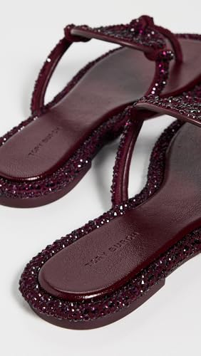 Image of Tory Burch Women's Miller Knotted Pave Sandals