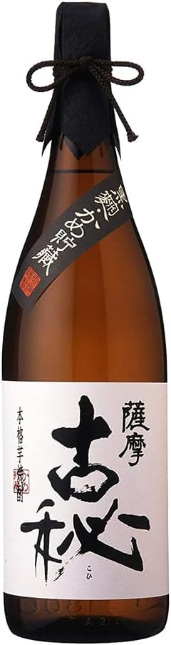 雲海酒造 本格芋焼酎 薩摩古秘 (こひ) 25度 黒麹・かめ貯蔵 雲海酒造 本格芋焼酎 薩摩古秘 (こひ) 25度 黒麹・かめ貯蔵