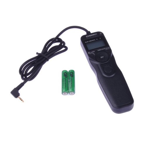 MC-36 C1 LCD Timer Remote Shutter Release for Canon EOS 1000D/500D/450D/400D/550D/600D Pentax K20D / K200D / K10D / K100D Samsung GX-20 / GX-10