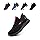 Sicherheitsschuhe Herren Stahlkappenschuhe Damen Arbeitsturnschuhe Arbeitsschuhe Schutzschuhe Sportlich Leichte mit Stahlkappe GK739 Schwarz EU 38
