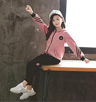 Amazon | [ANGELCITY] 女の子 ジャージ 子供服 キッズ