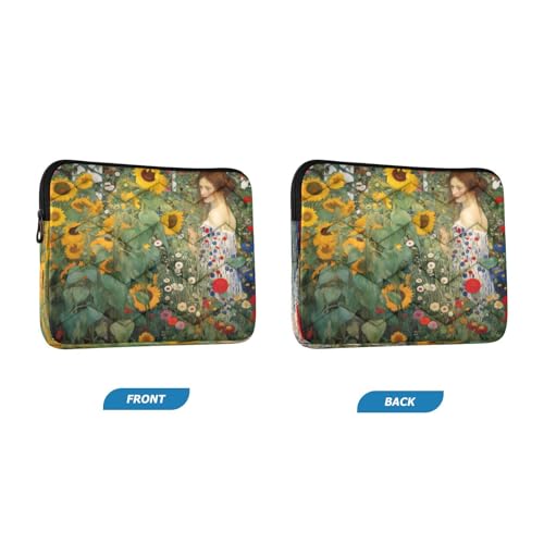 Funda para portátil de 13-14 pulgadas con tela impermeable miniatura 2