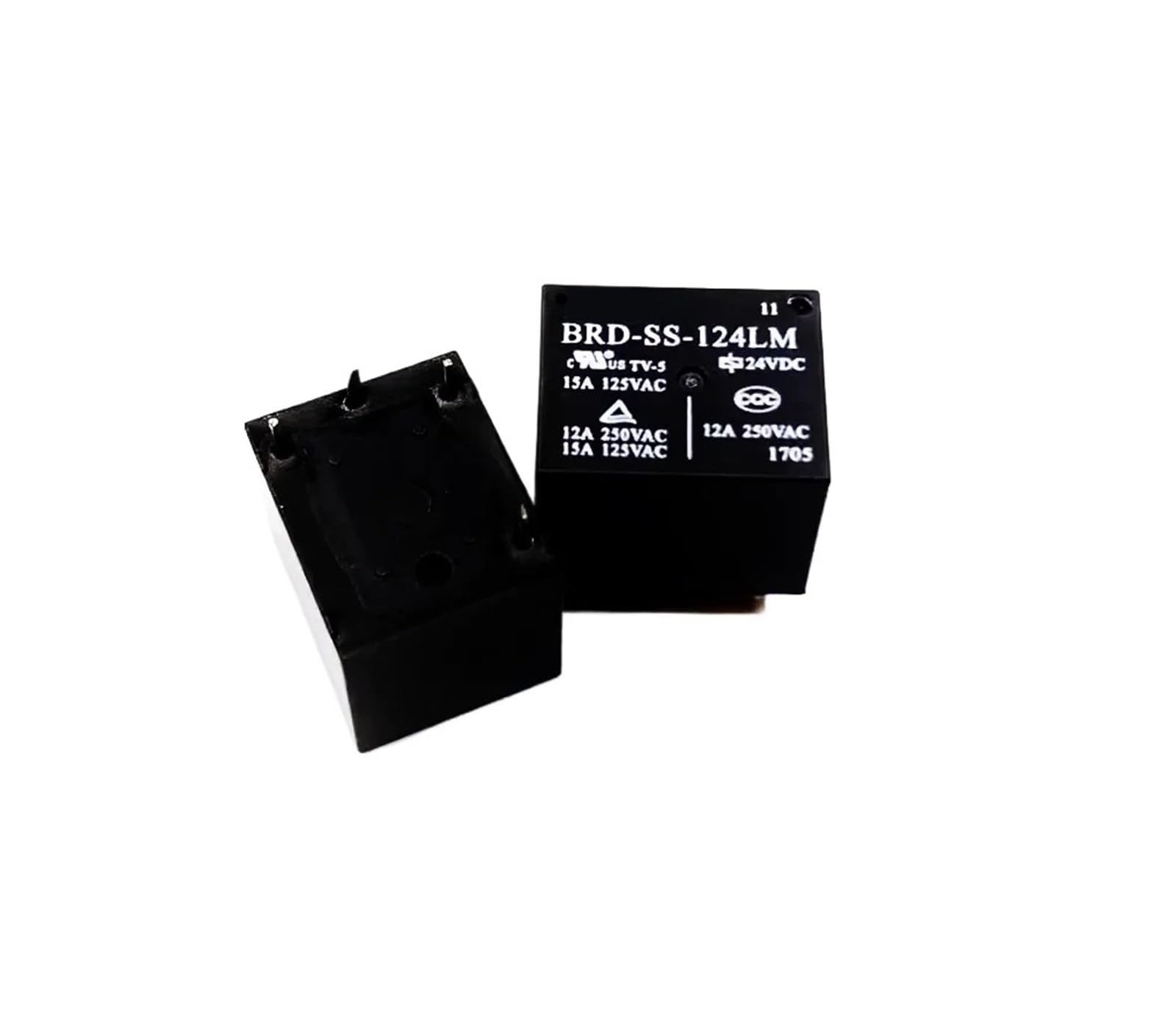 Relais 24V BRD-SS-124LM 4 broches 15A composant électronique de commutation - 2