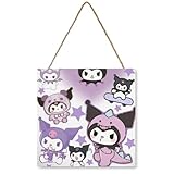 クロミドアプレートおもしろい農家ポーチ装飾角型木製ハンギングサインラブリーエントランスホール春 夏休み家の装飾用 誕生日プレゼント ニューイヤーギフト