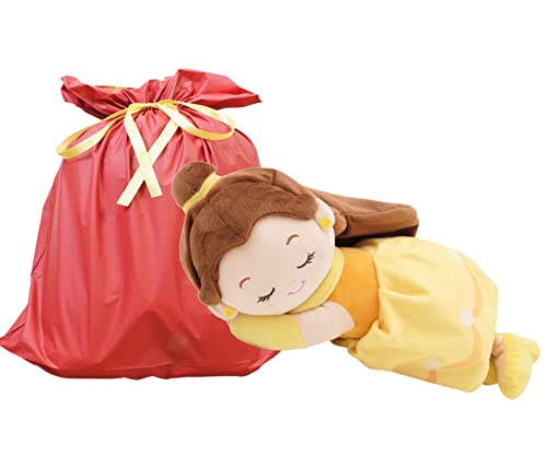 美女と野獣 ベル 抱き枕 イエロー 添い寝枕 ミニ 約28cm (ラッピング袋付き)【セット買い】ディズニー