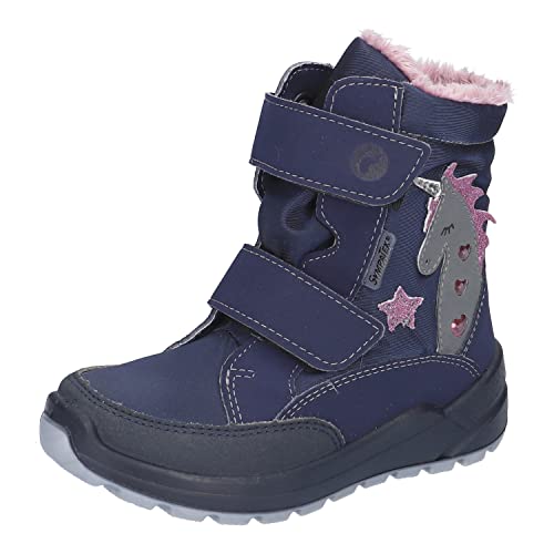 RICOSTA Stivali invernali da ragazza, UMI, scarpe primi passi per bambini, larghezza: medio, inserto sfuso, Sympatex, Mauve 310, 24 EU