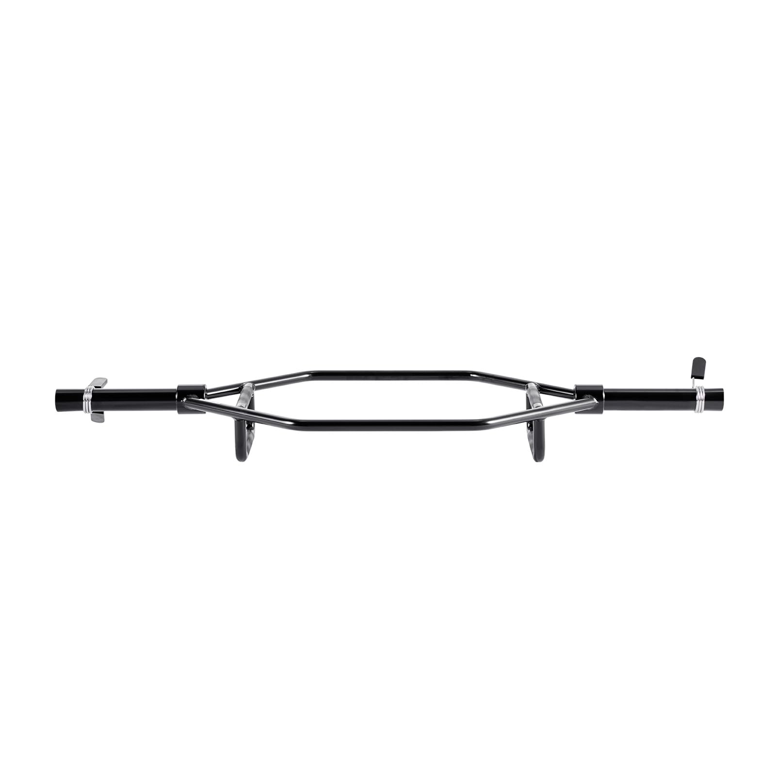 VEVOR Trap Bar Hexagon Hantelstange Langhantel mit rutschfestem Griff 50 mm 360 kg Tragkraft, Gewichtheben und Krafttrainingsgerät, Heimfitnessstudio für Kniebeugen Kreuzheben Schulterdrücken