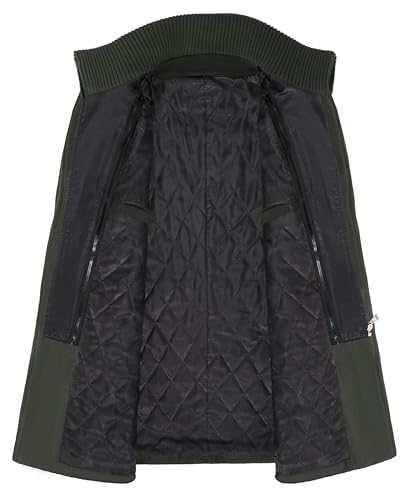 Image of APTRO Men's Pea Coat Wool Jacket Windbreaker Single Breasted Winter Coat