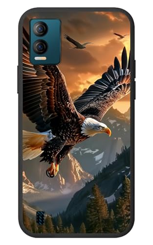 RWUTYTIUL Schutzhülle für Blu View Speed 5G, für Damen & Herren, volle Passform, ultradünn, flexibel, weiches TPU, stoßfest, Schutzhülle für Blu View Speed B1550VL 2024, Adlergebirge
