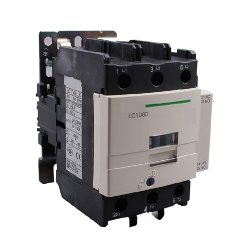 Contacteur tripolaire 80 A LC1D80M7C 220 V CA pour armoire électrique