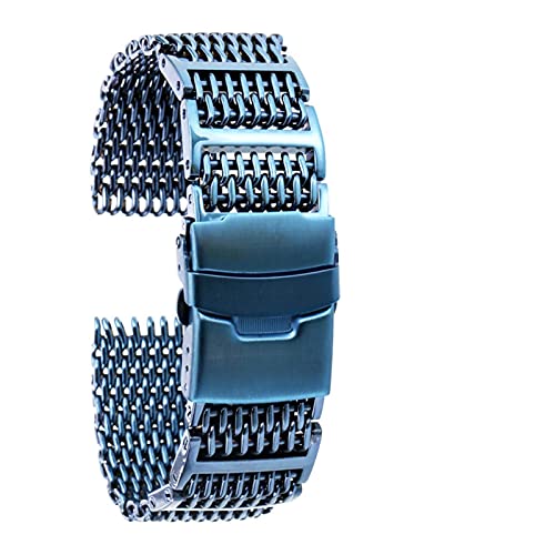 Bracelet de montre acier inoxydable universel compatible maillons rechange 22mm 24mm