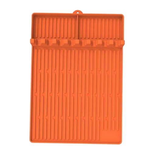 TOPPERFUN Alfombrilla de Silicona Resistente Calor hasta Tapete Antiadherente Bbq