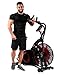 AsVIVA Trenażer domowy, ergometr Air-Bike Pro, turbina z napędem pasowym, komputer fitness z 7 programami treningowymi, pulsomierzem, zintegrowany odbiornik pulsu